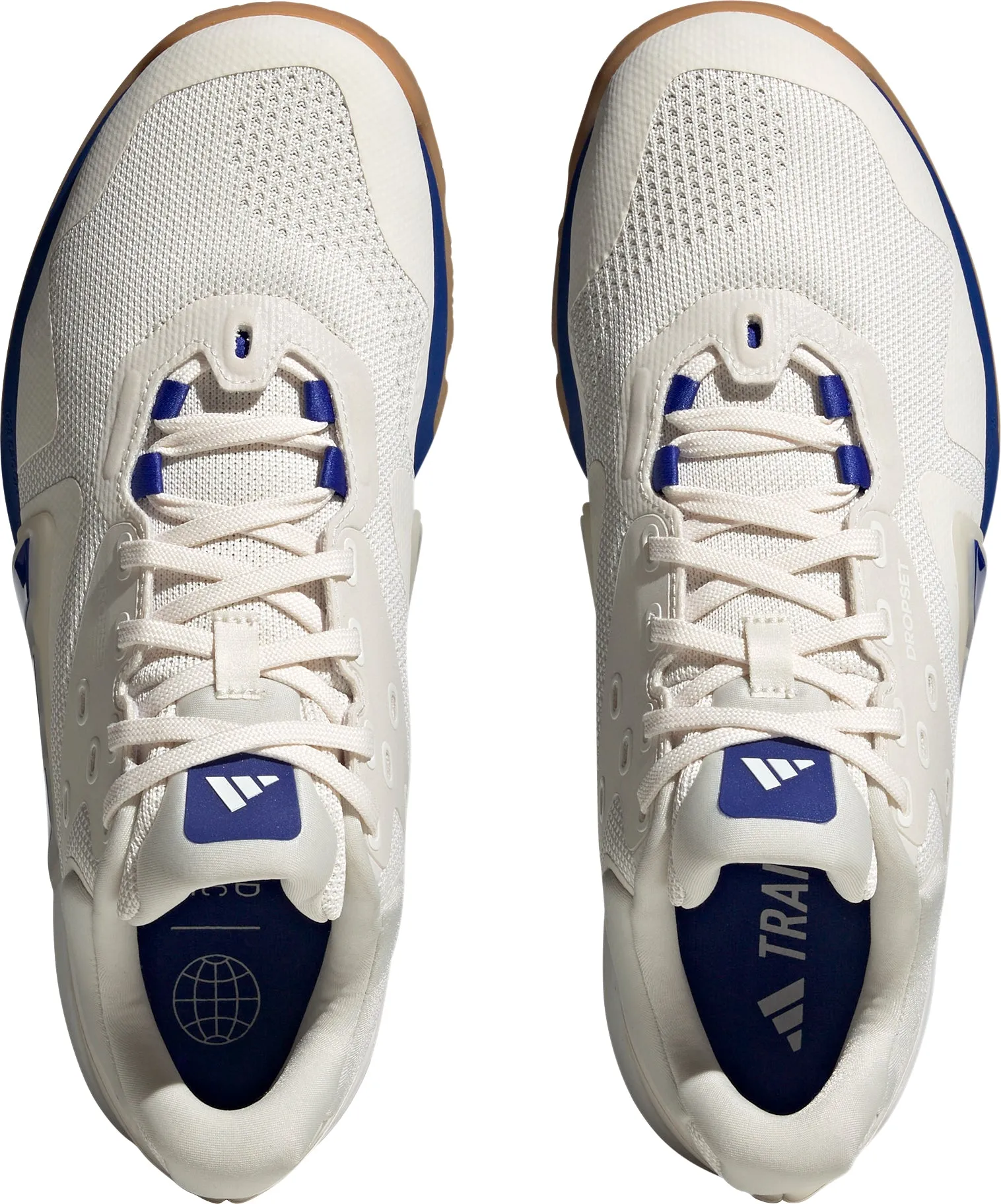 Cushioned Heel Counter Multi Terrain adidas Dropset Mens Training Shoes - White