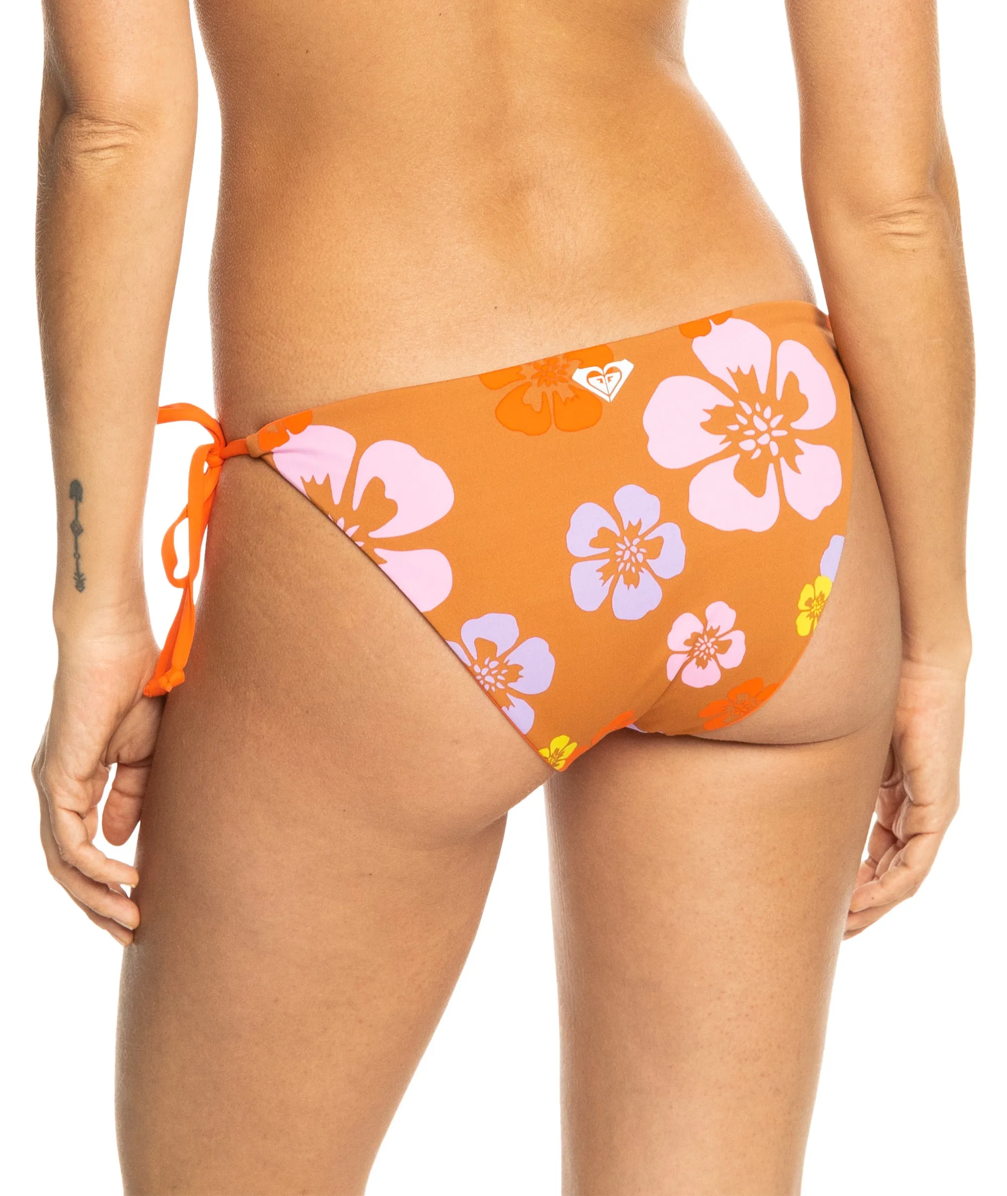 Roxy Surf.Kind.Kate. Tie Side Bottom-Sunburn Positivity Paradise Secure Hold Holiday Retreat