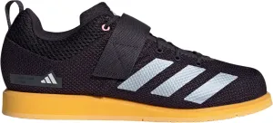 adidas Powerlift 5 Mens Weightlifting Shoes - Black Shock Absorber Snug Heel Lock Fit