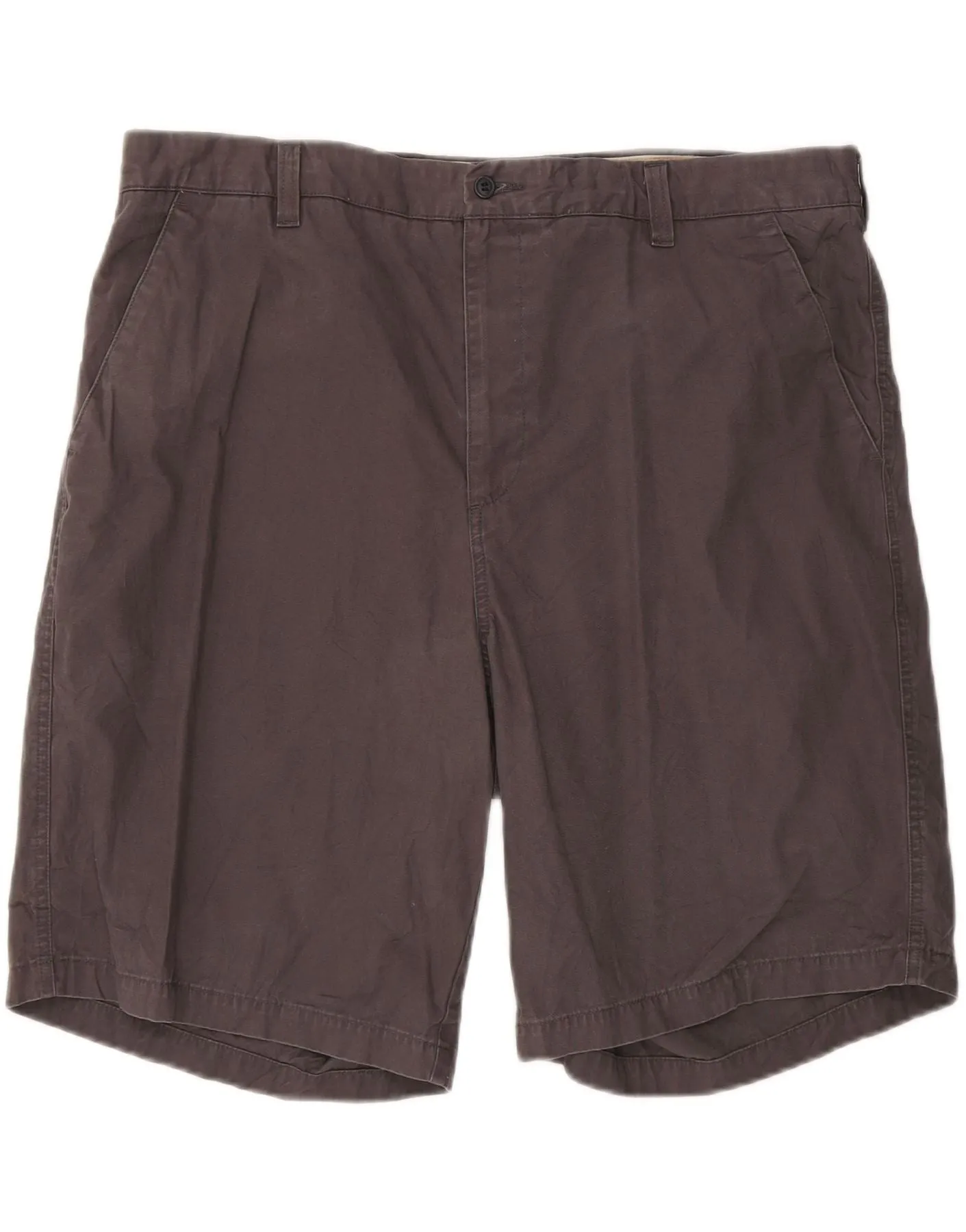 anti static coating DOCKERS Mens Chino Shorts W42 2XL Grey Cotton