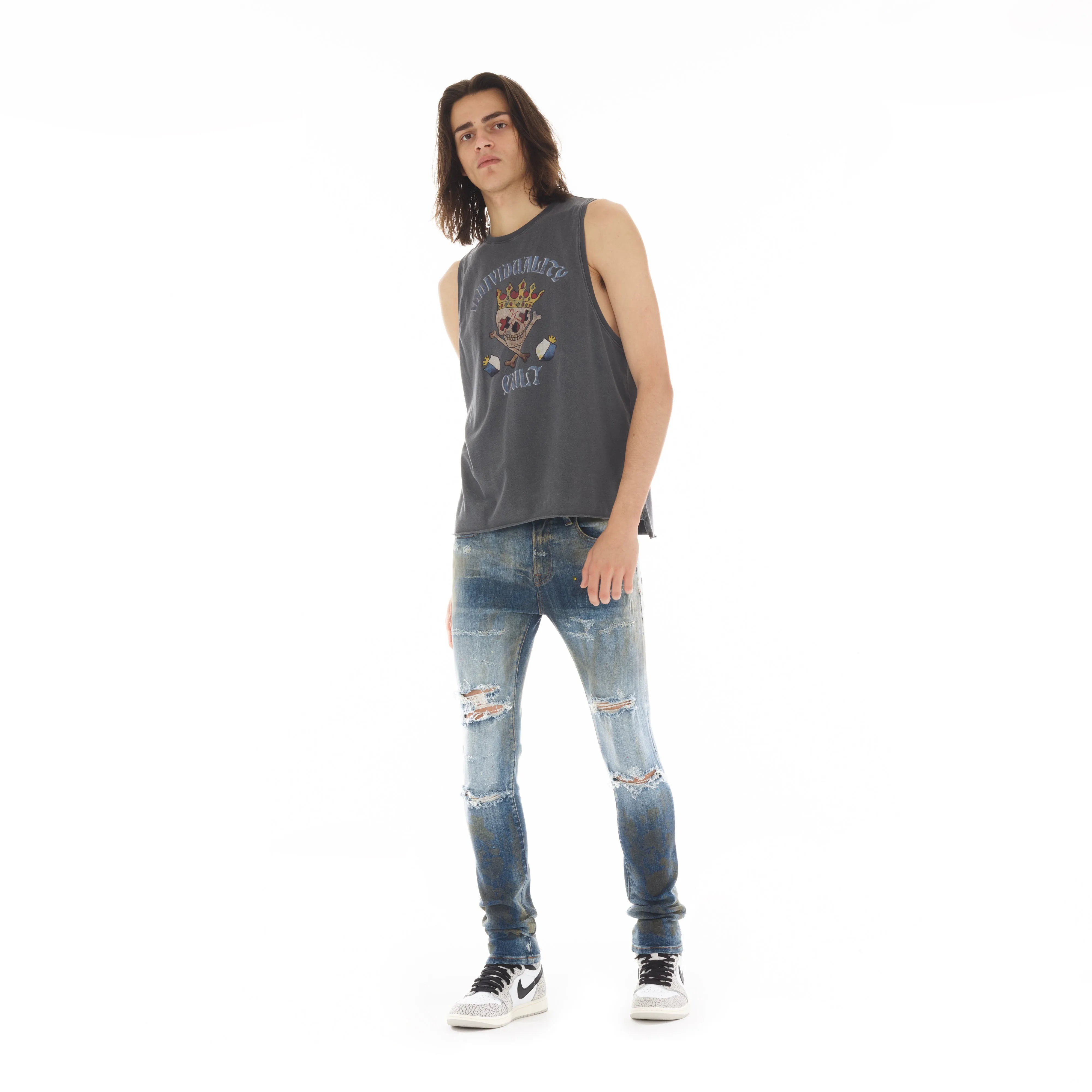 PUNK SUPER SKINNY IN LARK Comfortable Outfit