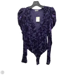 girls bodysuit night out bodysuit Bodysuit By Free People In Purple, Size: S
