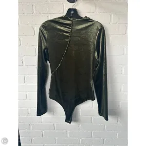 vintage bodysuit Bodysuit By Le Lis In Green, Size: L