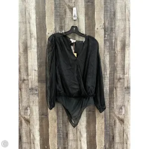Bodysuit By Entro In Black, Size: L pregnancy bodysuit