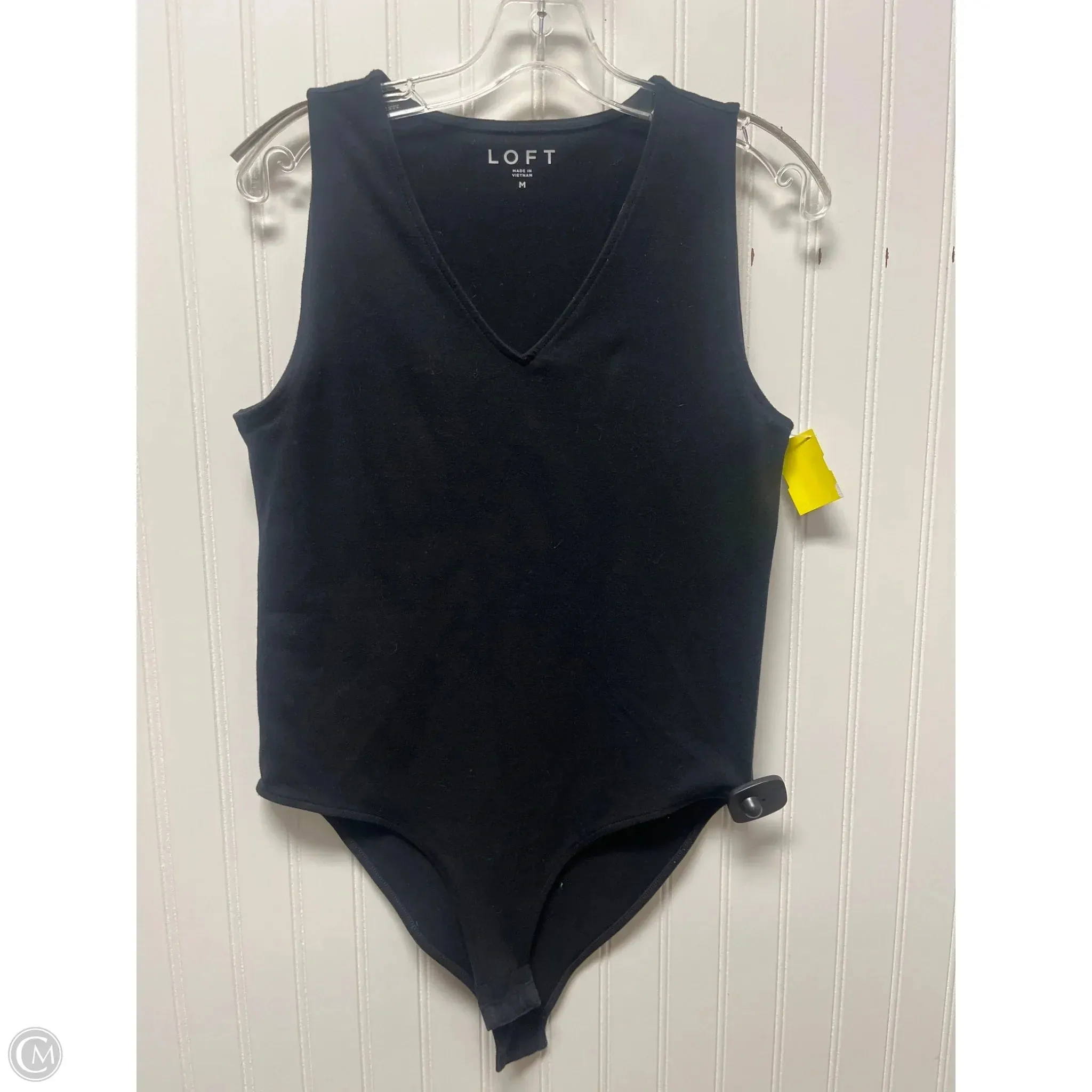 Bodysuit By Loft In Black, Size: M clubwear bodysuit