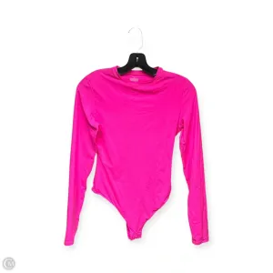 purple bodysuit Bodysuit By Skims In Pink, Size: M