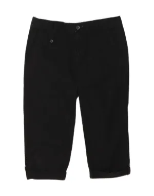 DOCKERS Womens Bermuda Shorts W32 Large Black Structured Shoulder Support Reinforced Collar