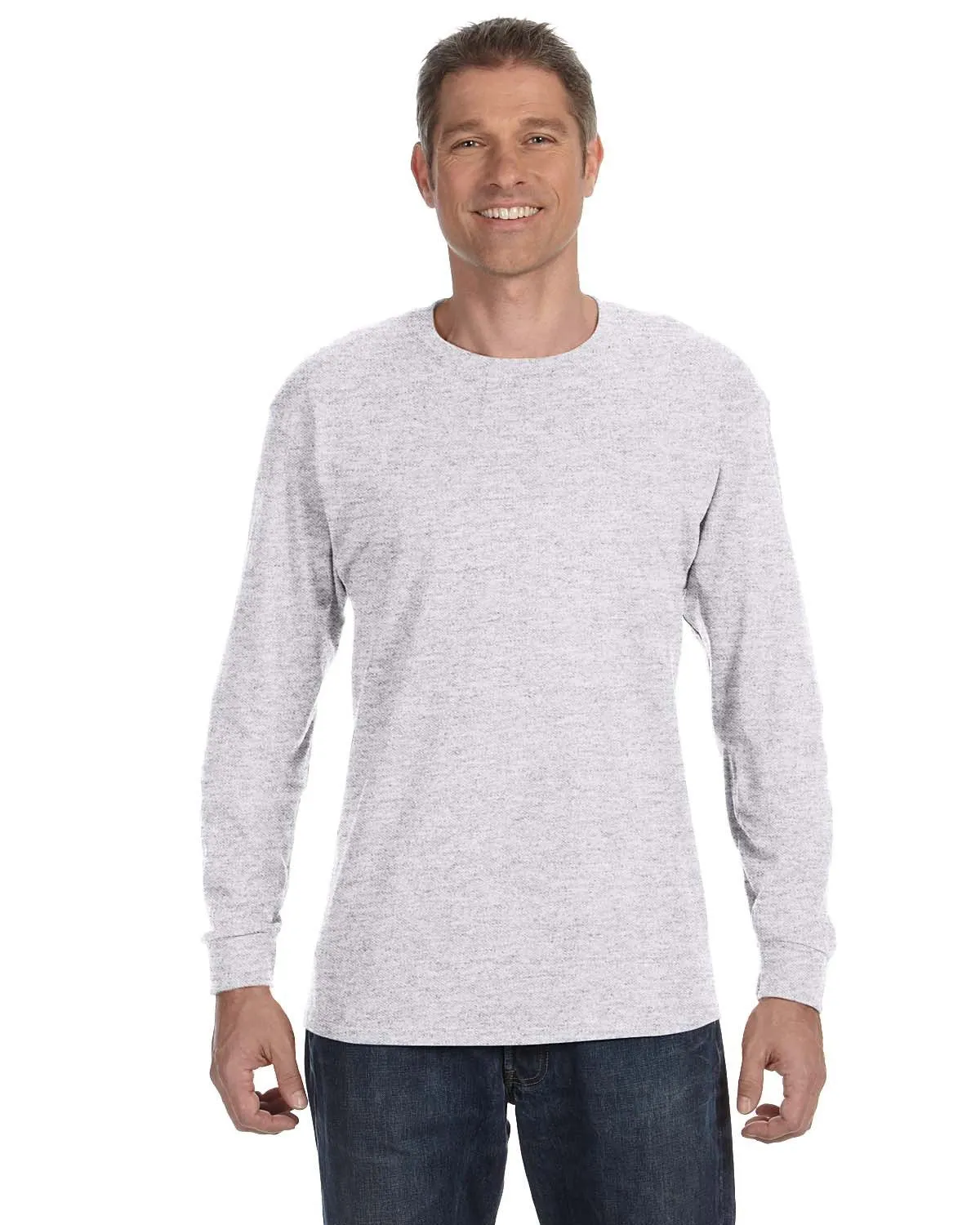 Gildan G540 Adult Heavy Cotton Long-Sleeve T-Shirt Office Attire