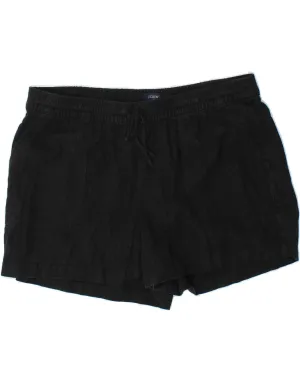Premium Quality J. CREW Womens Chino Shorts Large W36 Black Linen