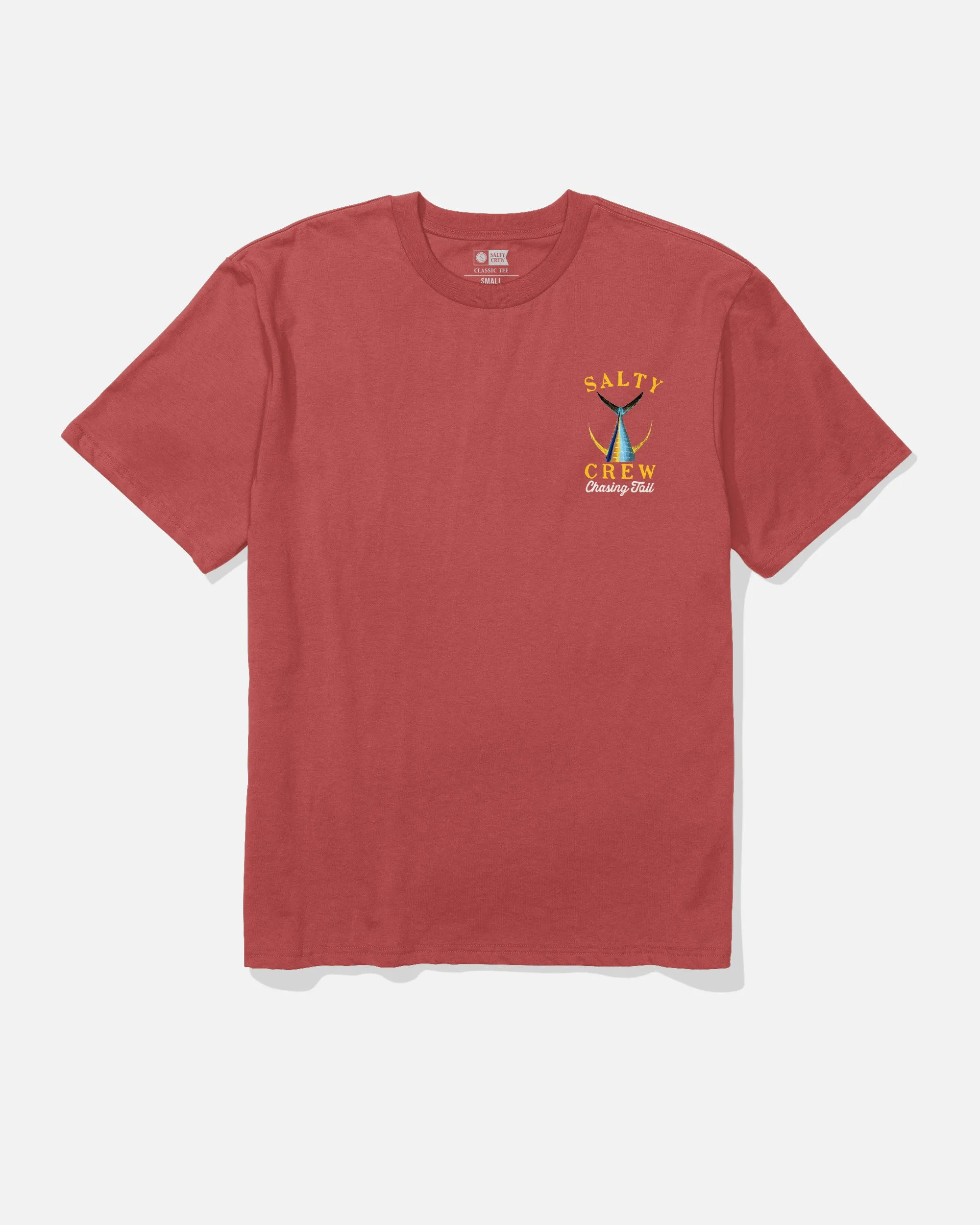 Tailed Classic Tee - Washed Red TaglessDesign Chic and Cozy Wear