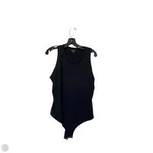Bodysuit By Nine West In Black, Size: Xxl bodysuit with jeans street style bodysuit
